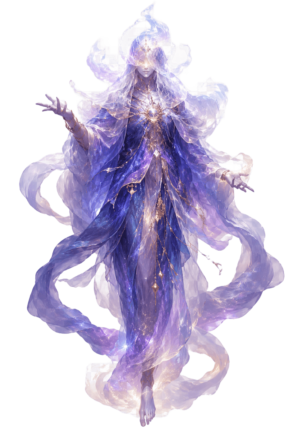 Mysterious character